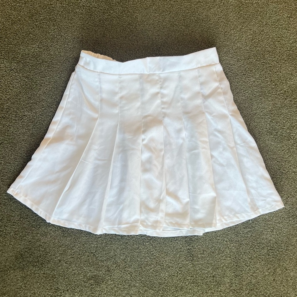 White Tennis Skirt